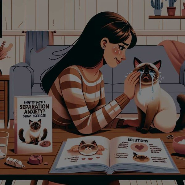 Comment faire face à l'anxiété de séparation chez les chats siamois ? Stratégies et solutions